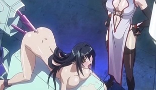 Bigboobs hentai caught and hardfucked by monster