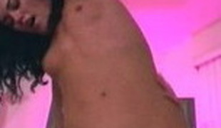 Astounding pornstar in incredible blowjob, brunette sex video