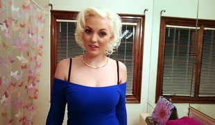 Pale blond Jenna Ivory takes cumhots after rough interracial fuck