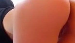 Horny Homemade clip with Ass, Masturbation scenes
